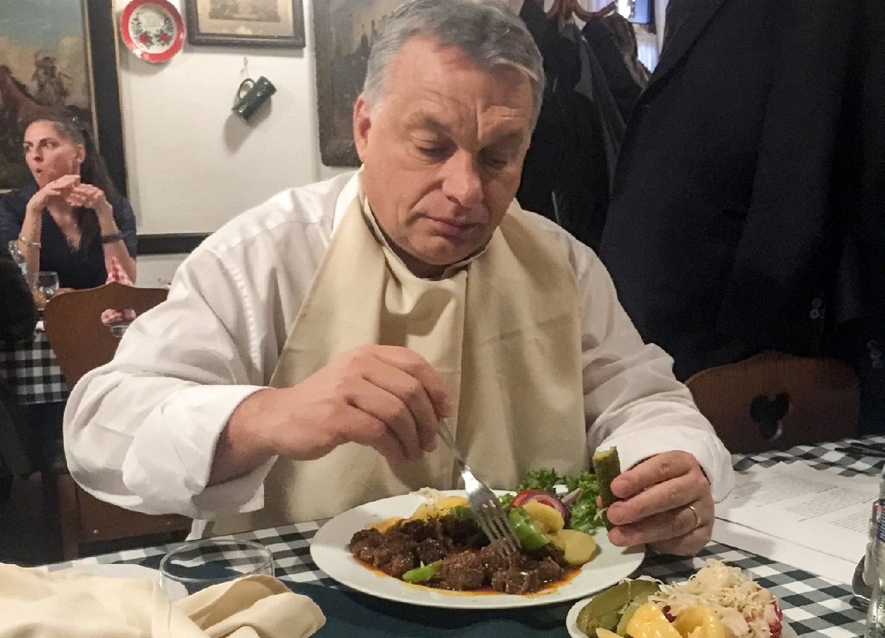 Orbán Viktor már nem a Gundel főztjét eszi