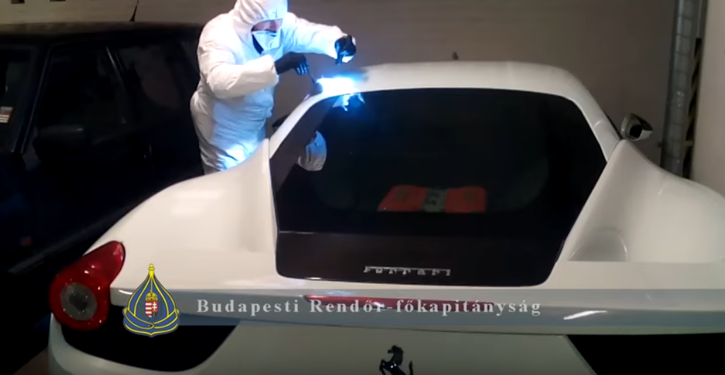 Újabb lopott spanyol Ferrarit találtak a rendőrök