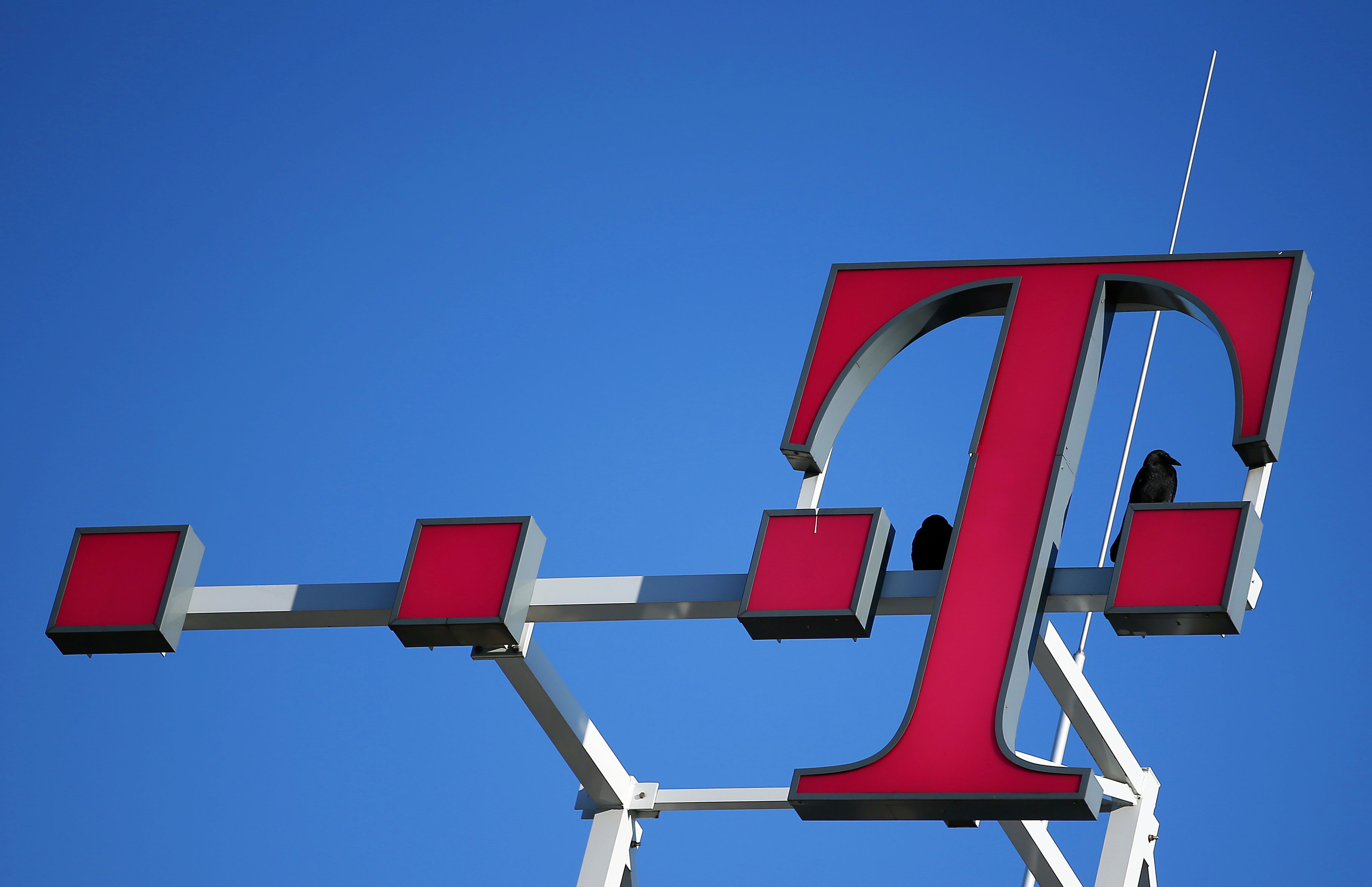 Logó a Deutsche Telekom bonni főhadiszállásán