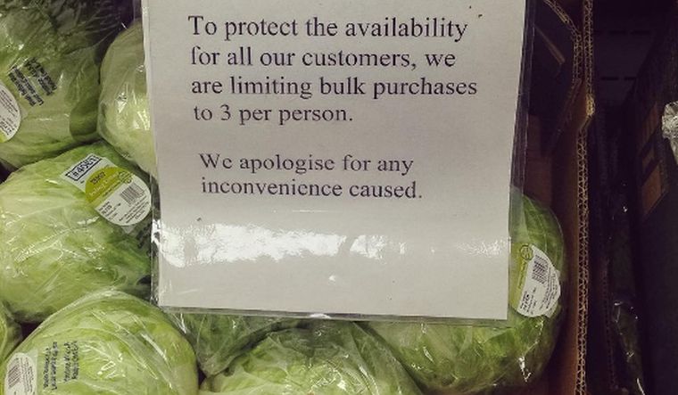 Zöldséghiány támadt Nagy-Britanniában