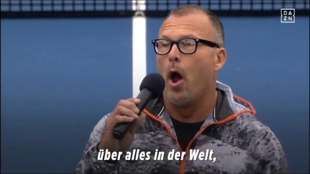 Az amerikai teniszszövetség véletlenül a náci Németország himnuszát énekeltette el Németország tiszteletére