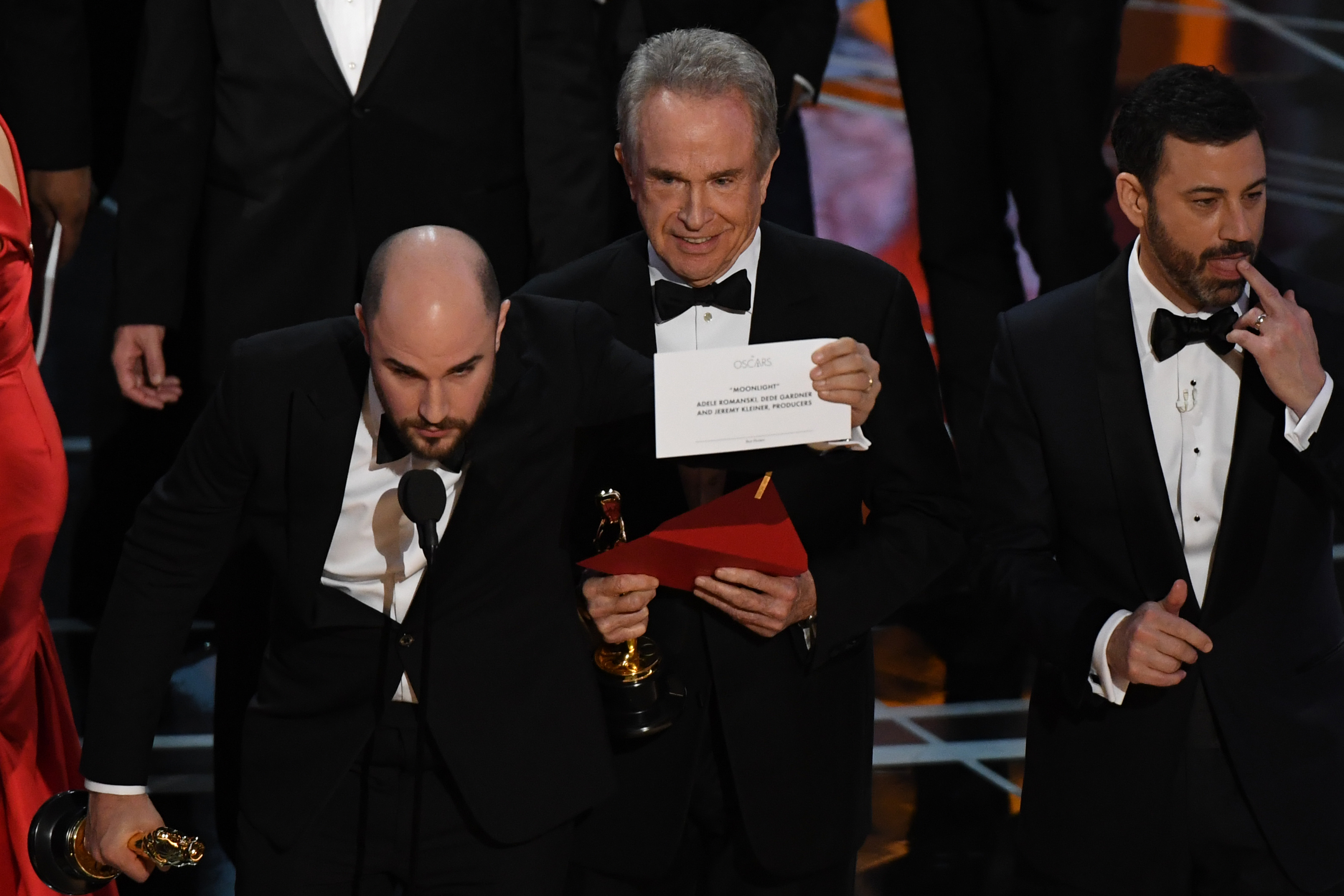 Soha ilyen kínos nem volt: rossz győztest hirdettek ki legjobb filmnek az Oscaron