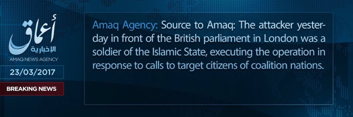 Az Iszlám Állam vállalta a londoni terrortámadást