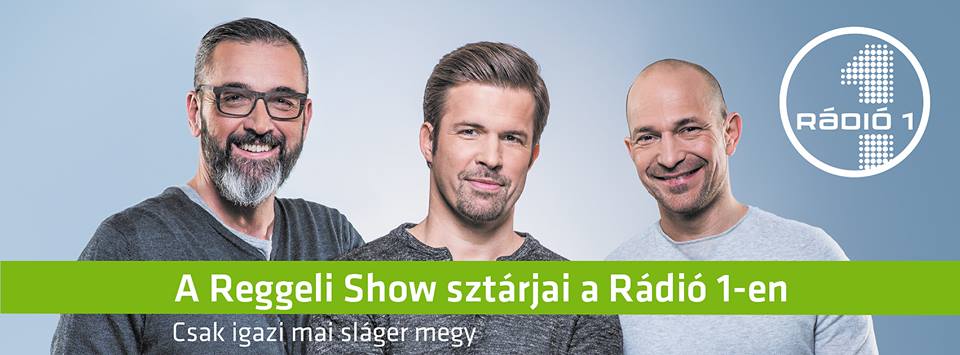 A Rádió 1 leghallgatottabb műsorának a Class FM-ról behúzott Reggeli Show hirdetése. Forrás: Rádió 1 Facebook