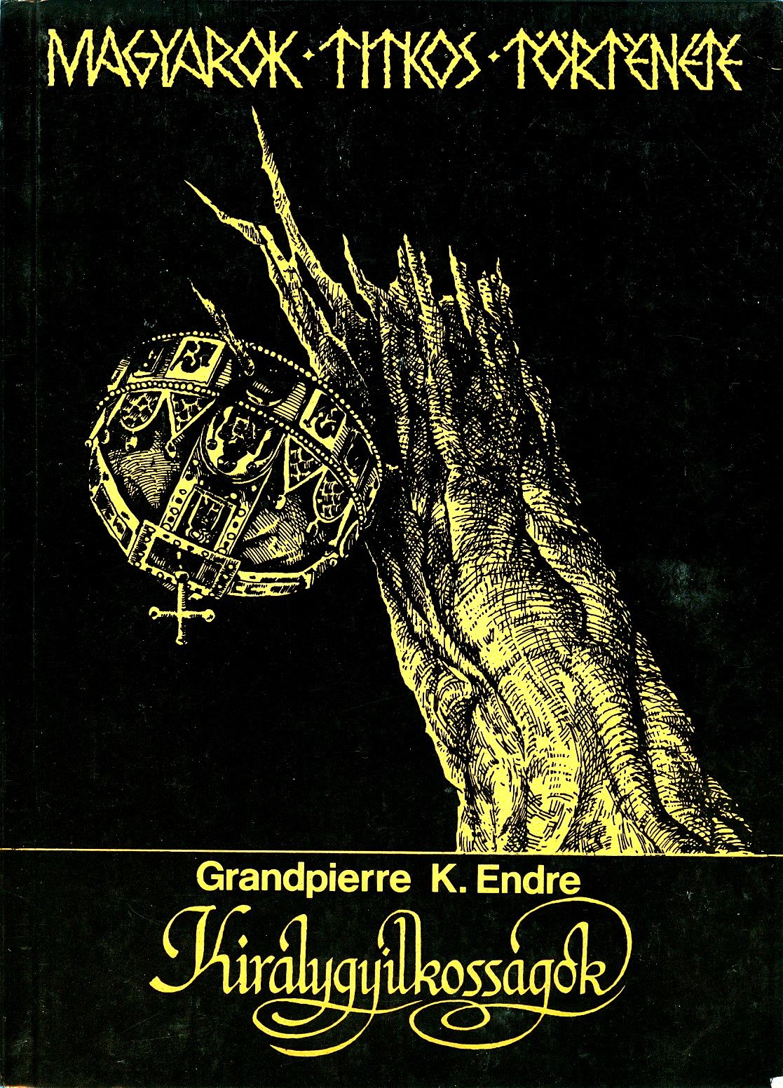 Grandpierre Kolozsvári Endre könyvének borítója (Forrás: grandpierre.hu)