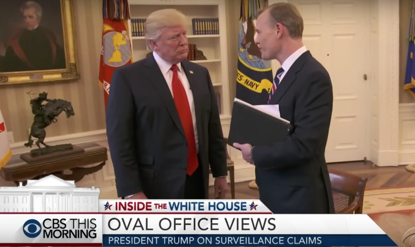 "Elég volt" - Trump kiakadt a CBS kérdésein és inkább eloldalgott