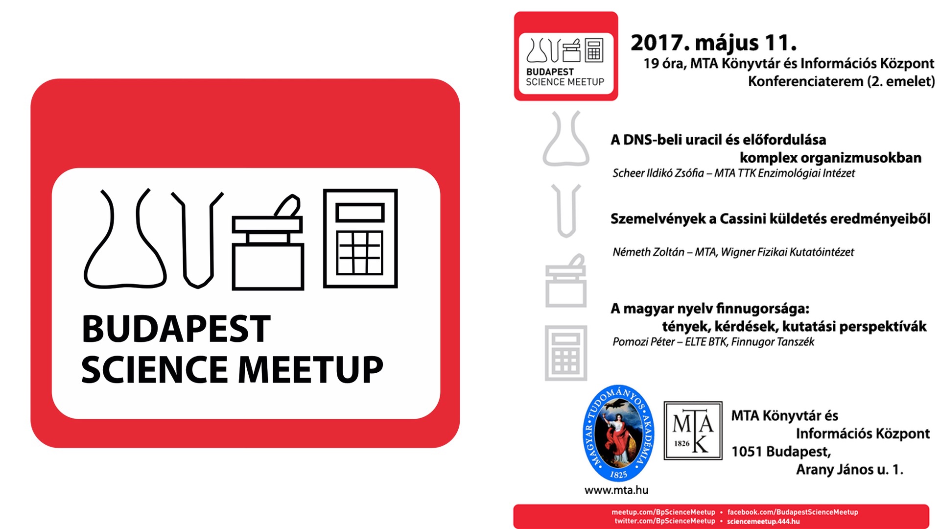 Holnap ismét Budapest Science Meetup!