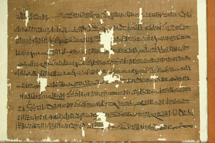 Részlet a Sallier III-papiruszból
