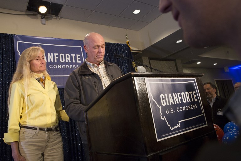 Megütött egy újságírót, de így is nyert a republikánus jelölt Montanaban