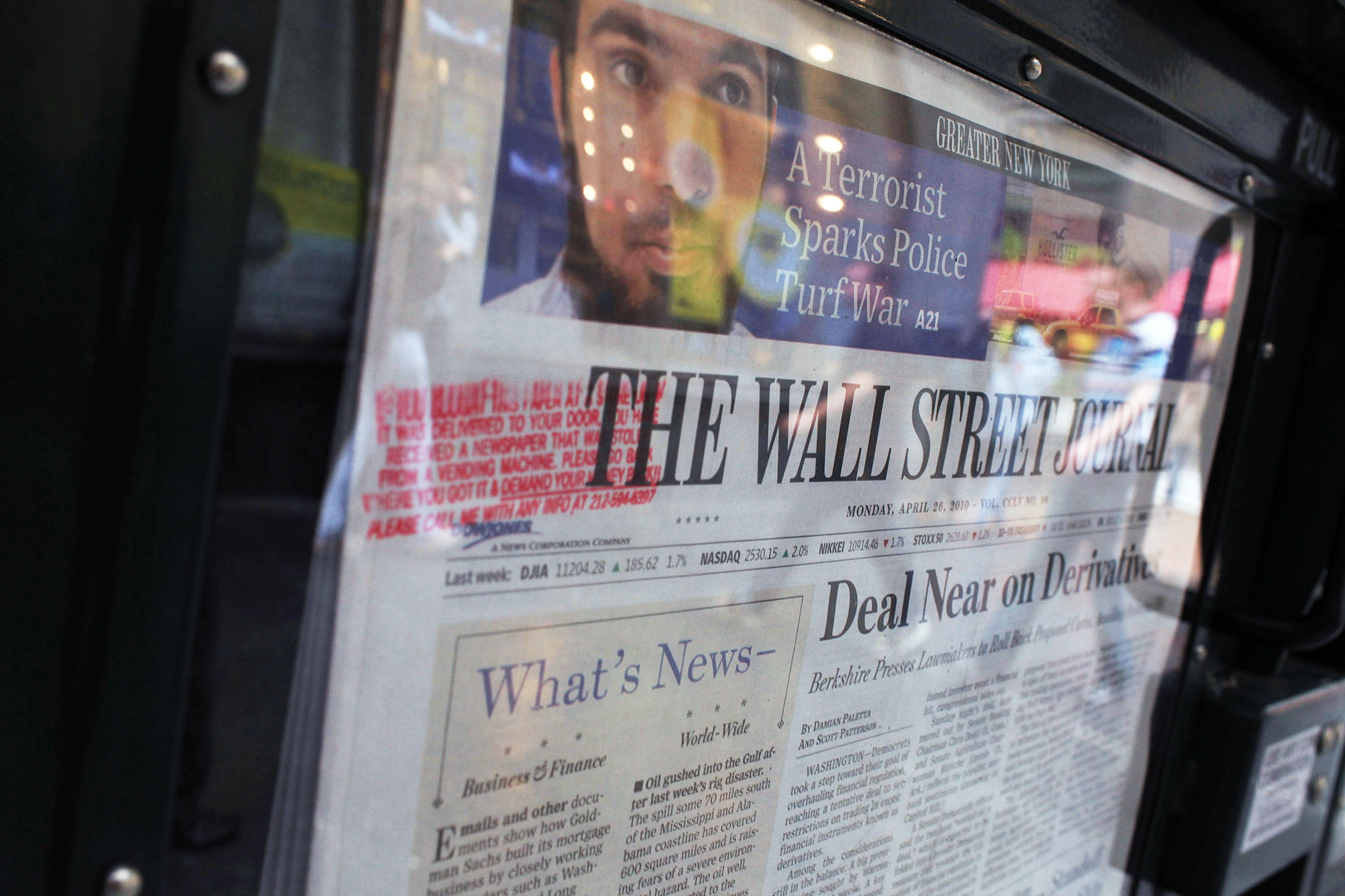 Gyászol az amerikai sajtó: megszűnt a titkos Wall Street Journal-előfizetés, amit mindenki használt