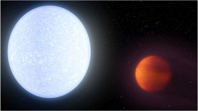 A legtöbb csillagnál forróbb bolygót találtak
