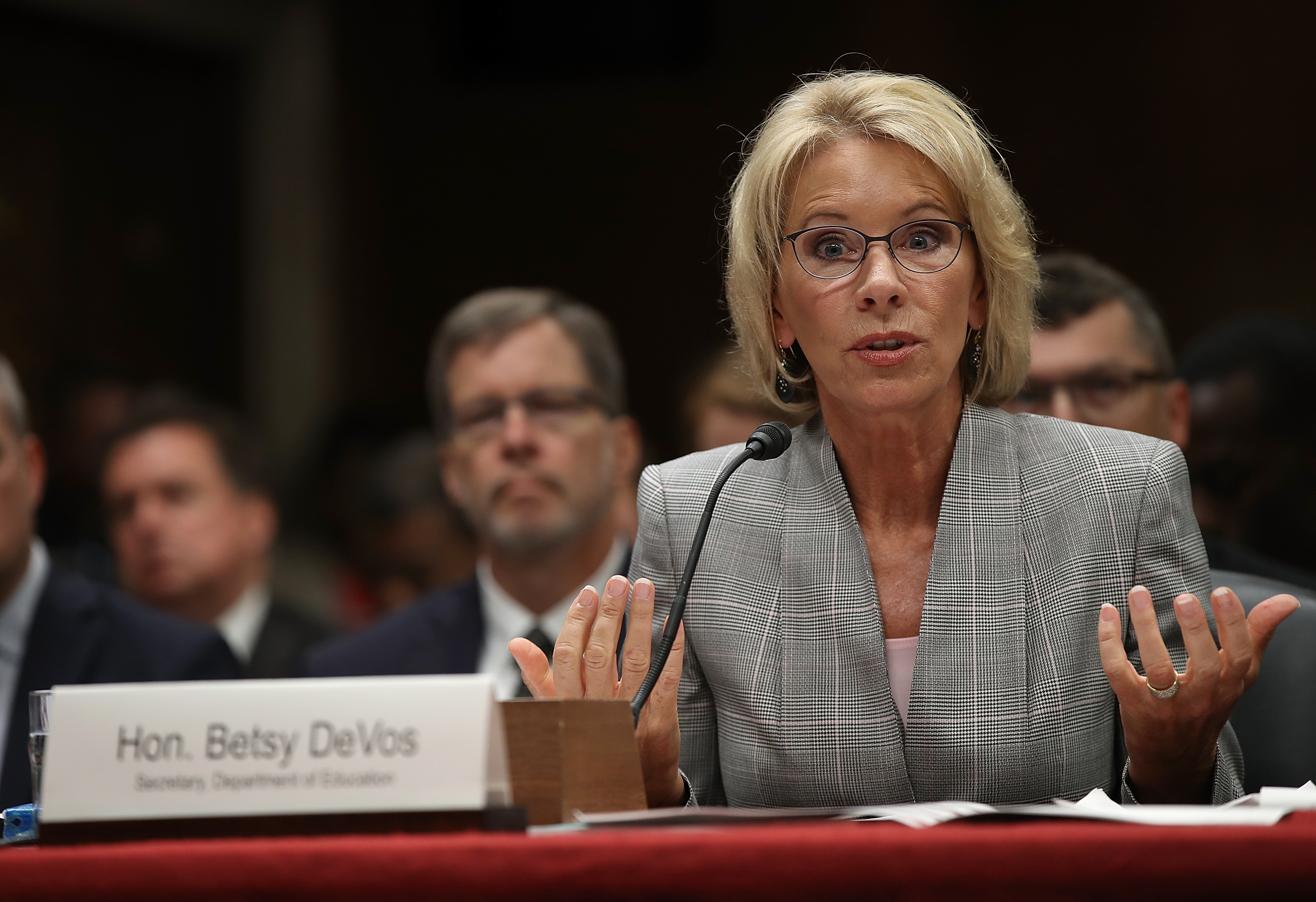 Lemondott Betsy Devos, Trump oktatási minisztere