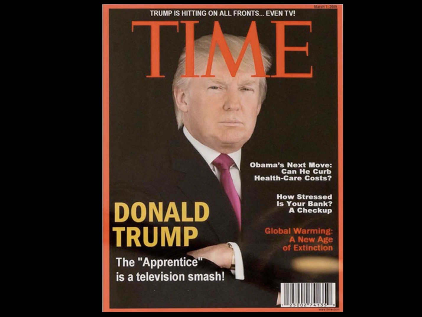 A Time magazin kéri Trumpékat, hogy ne terjesszék a kamu Time-címlapot, amin Trump van