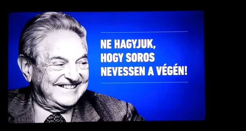 Megjött az új propagandareklám: A magyarok 99 százalékát küldik Soros György ellen