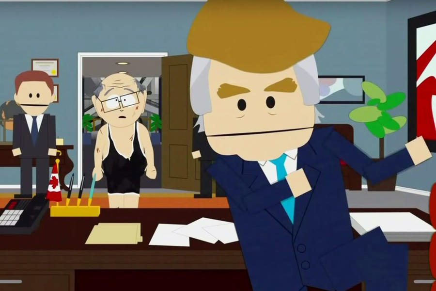 Csapdába ejtette Trump a South Parkot