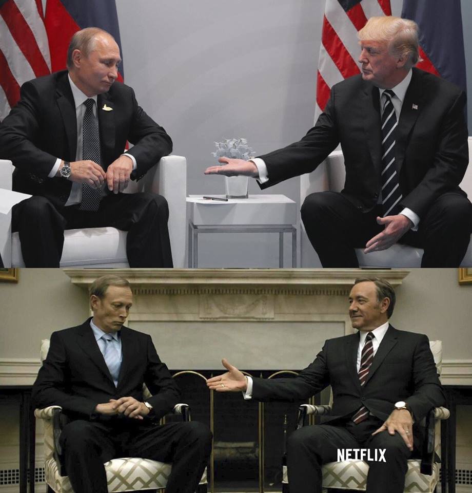 Trump és Putyin találkozója pont úgy történt, ahogy Hollywood elképzel egy orosz-amerikai csúcstalálkozót
