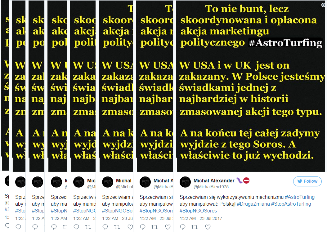 Álcivilező, sorosozó robotok lepték el a lengyel közösségi médiát