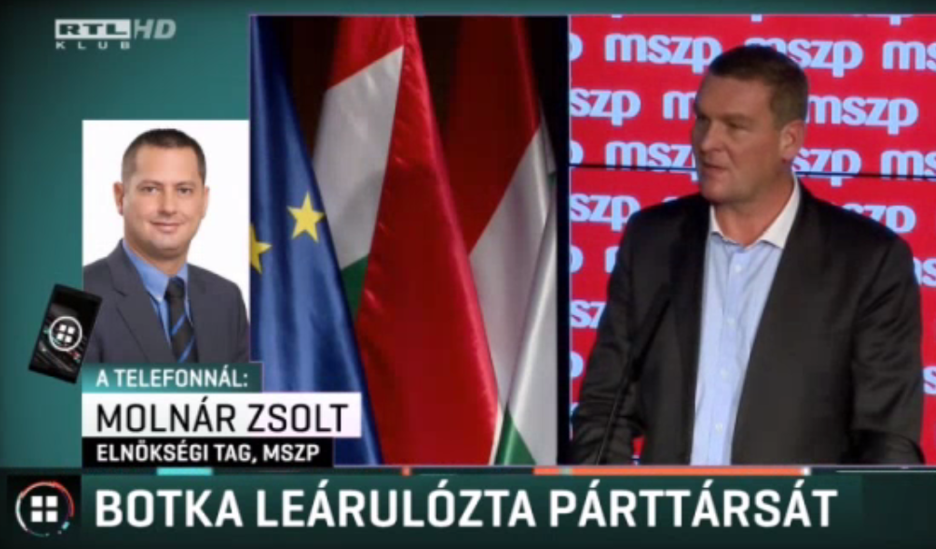 Molnár Zsolt szerint polgárháborút indíthat az MSZP-ben, hogy Botka leárulózta