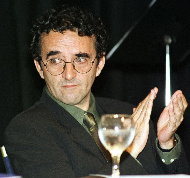 Bolano 1999-ben egy caracasi rendezvényen.