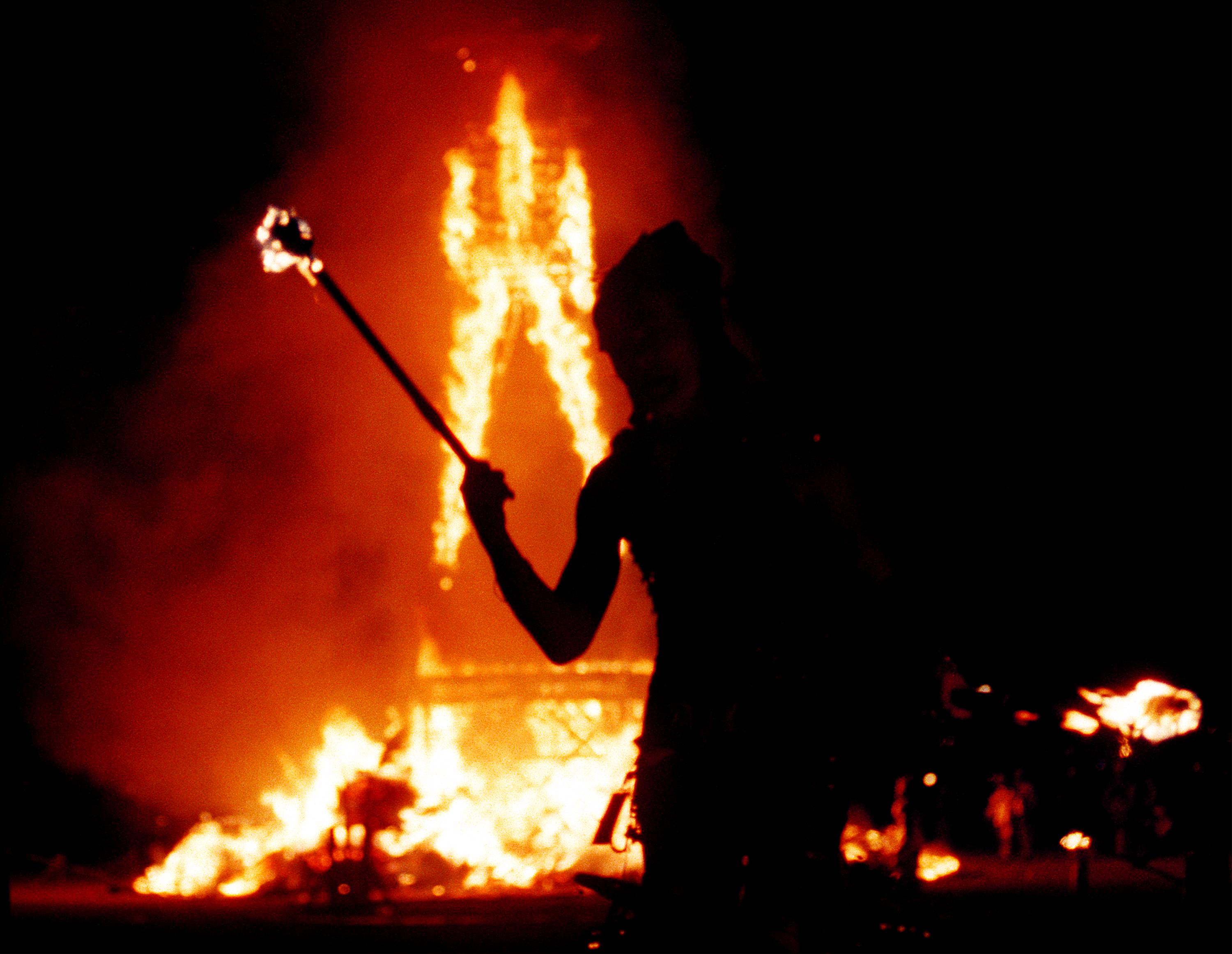 Elégett egy ember a Burning Man fesztiválon