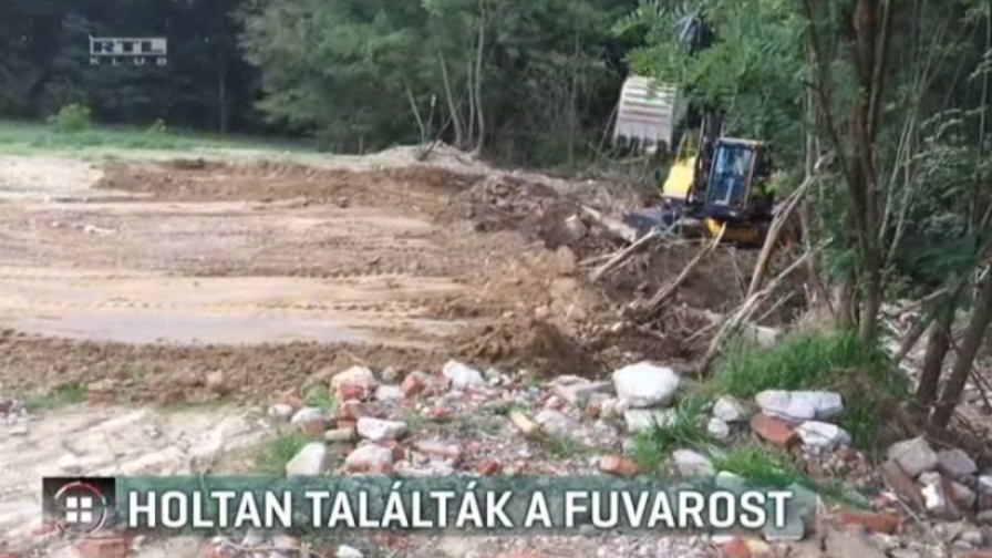 Holtan találták a kaposvári színház törmelékét illegális lerakóba szállító fuvarost