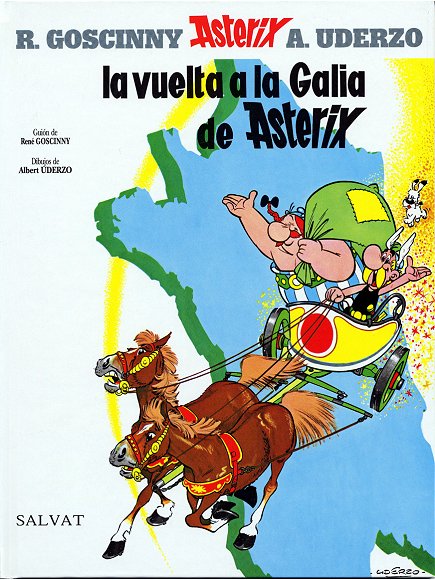 431 millió forintért kelt el egy Asterix eredeti borítója
