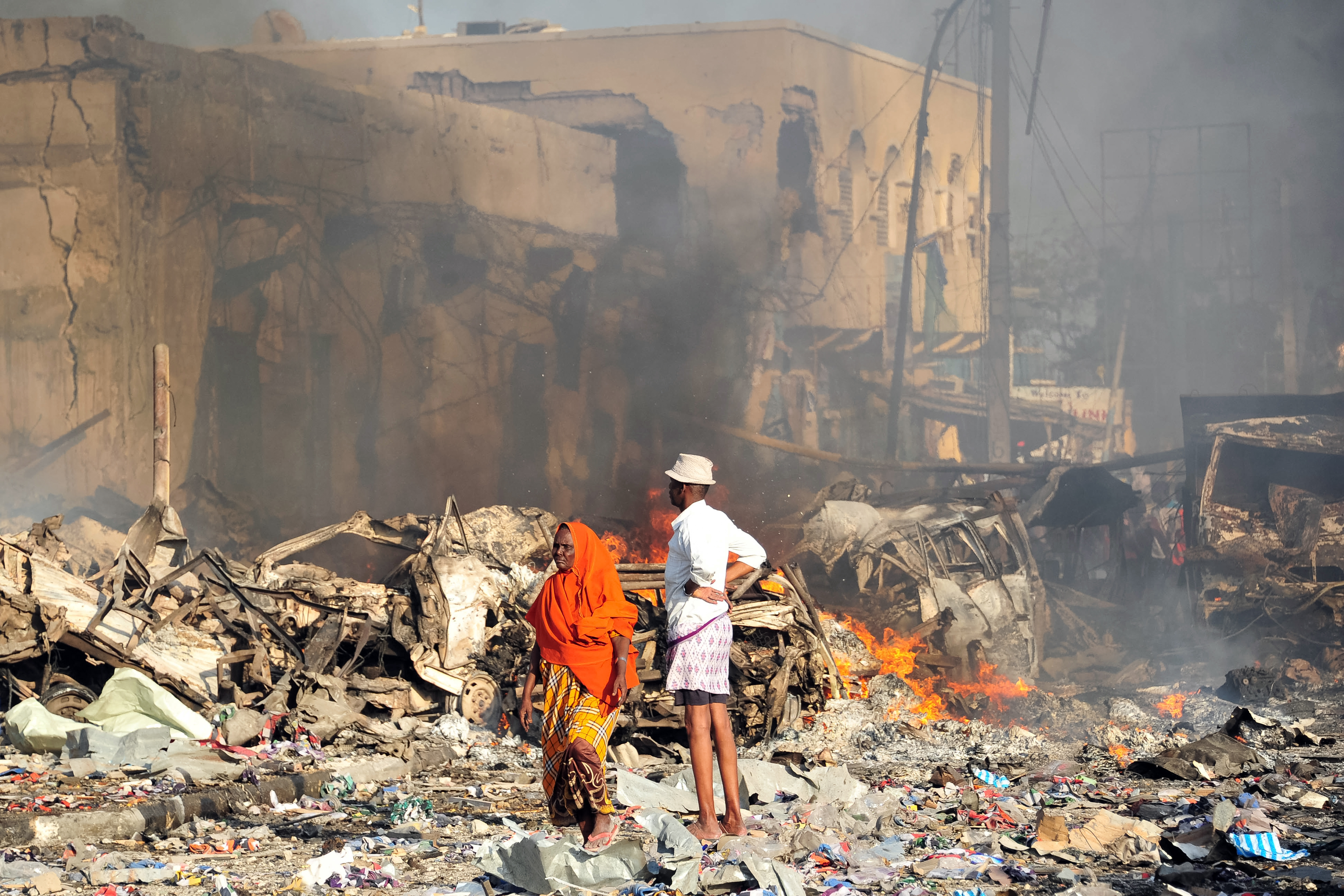 189 ember meghalt, több mint 200 megsérült Szomália eddigi legsúlyosabb merényletében