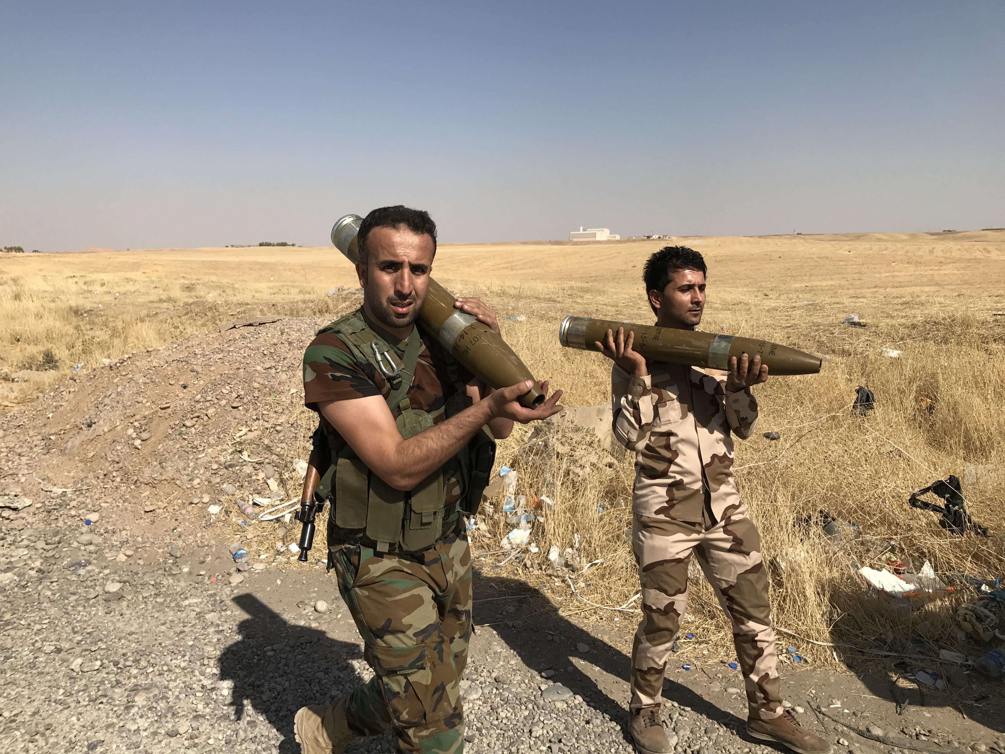 Kurd katonák Altun Koprunál
