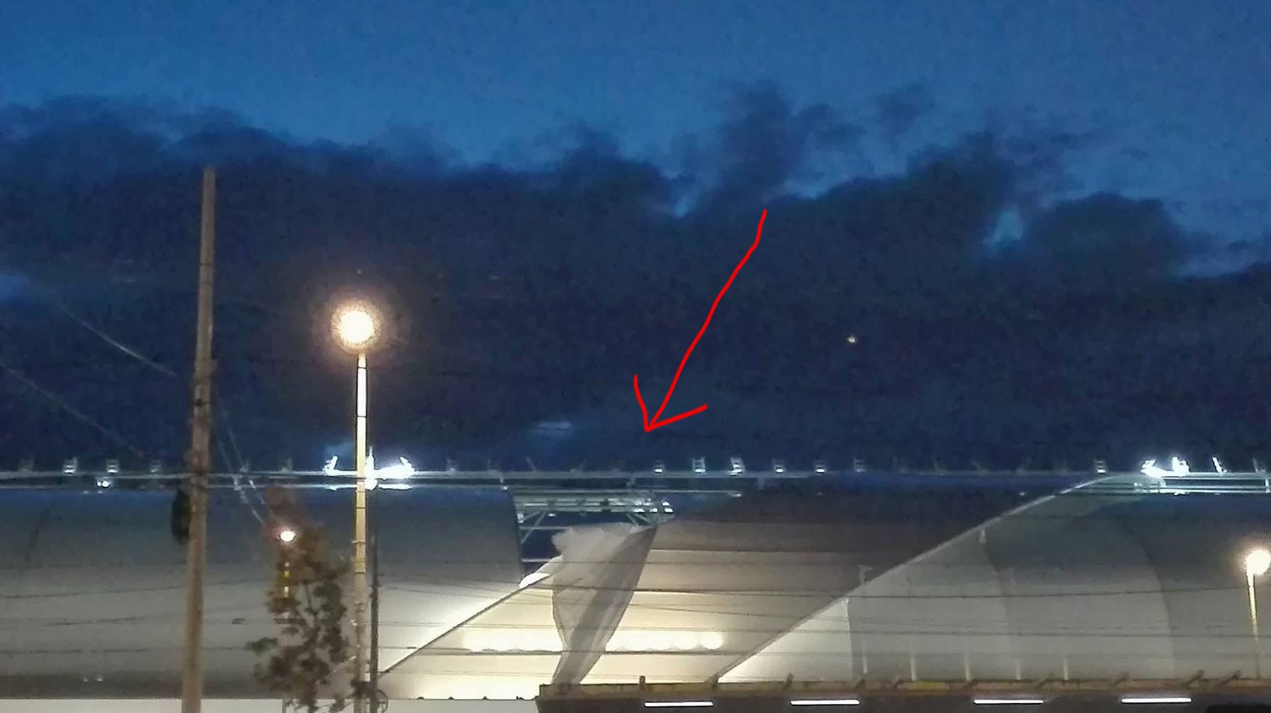 Leszaggatta a szélvihar az új MTK-stadion tetejét