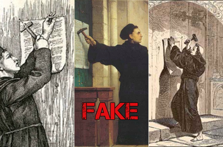 16. századi fake news: Luther Márton nem is függesztette ki tételeit a templom kapujára