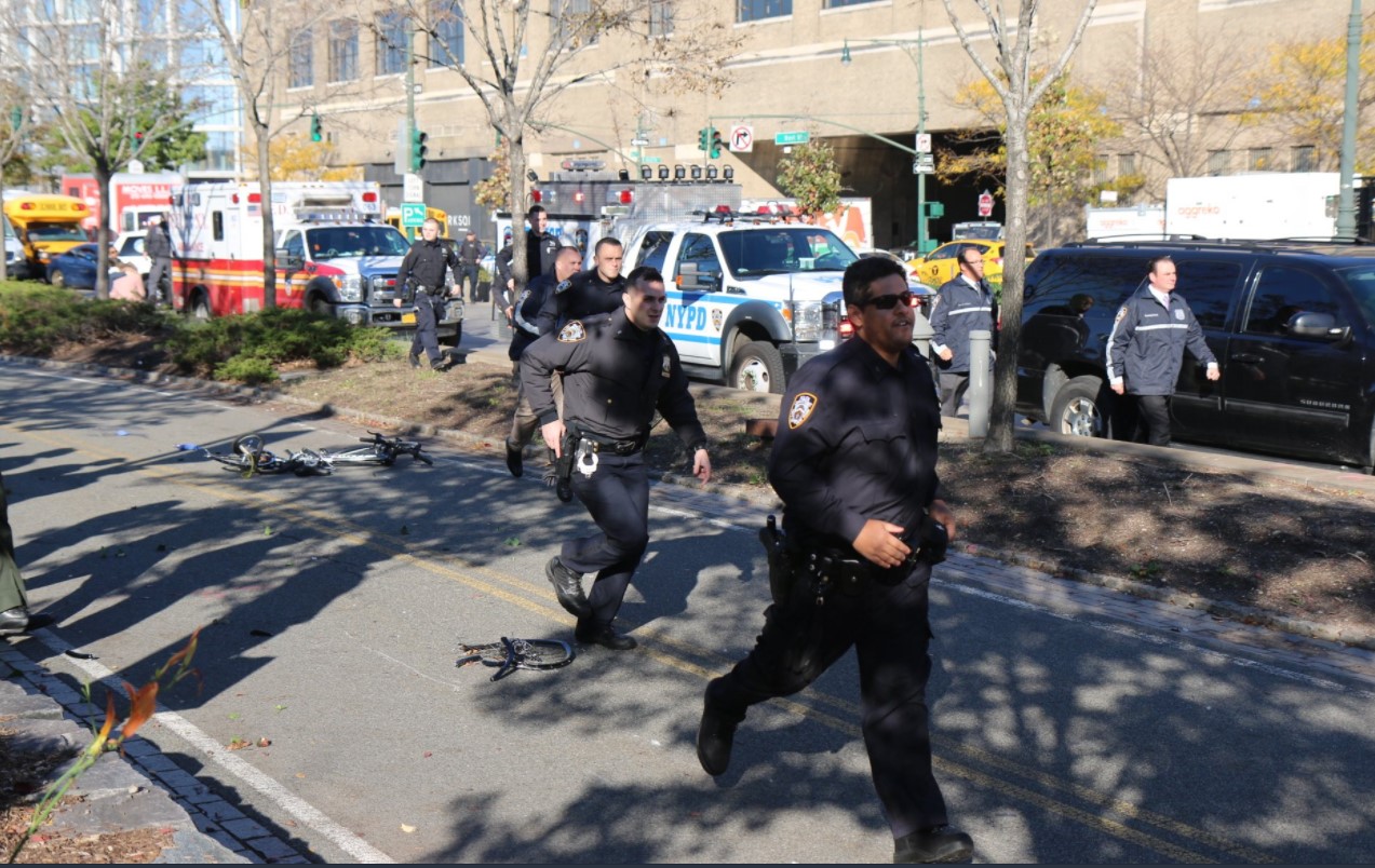 Gázolásos terrortámadás Manhattanben, nyolcan meghaltak