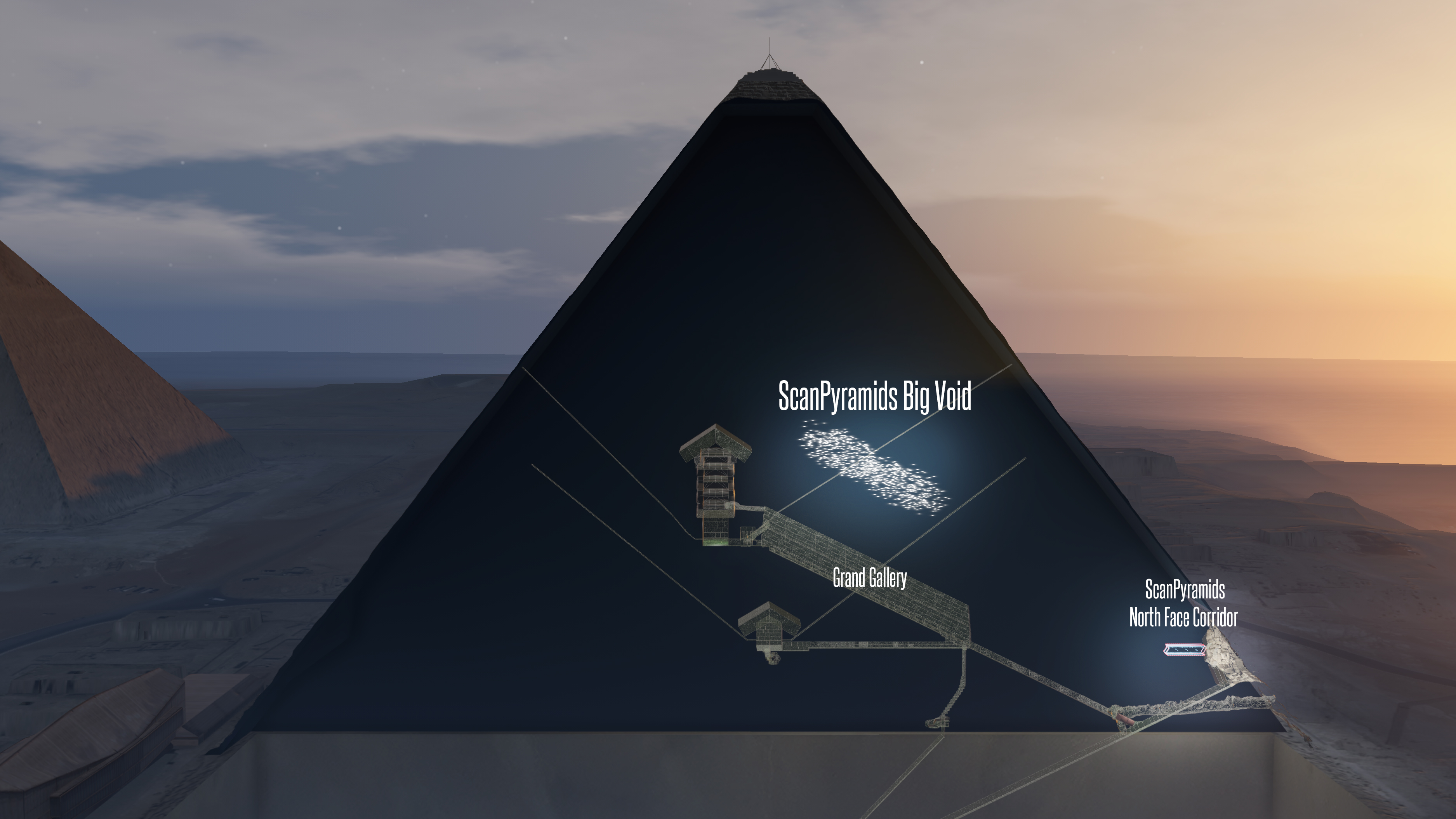 Rejtett alagútra bukkantak régészek a gízai nagy piramis belsejében