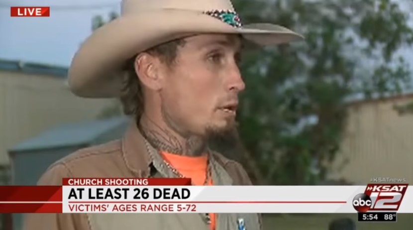 A lövöldözőt üldözőbe vévő két férfi a texasi tömeggyilkosság hőse