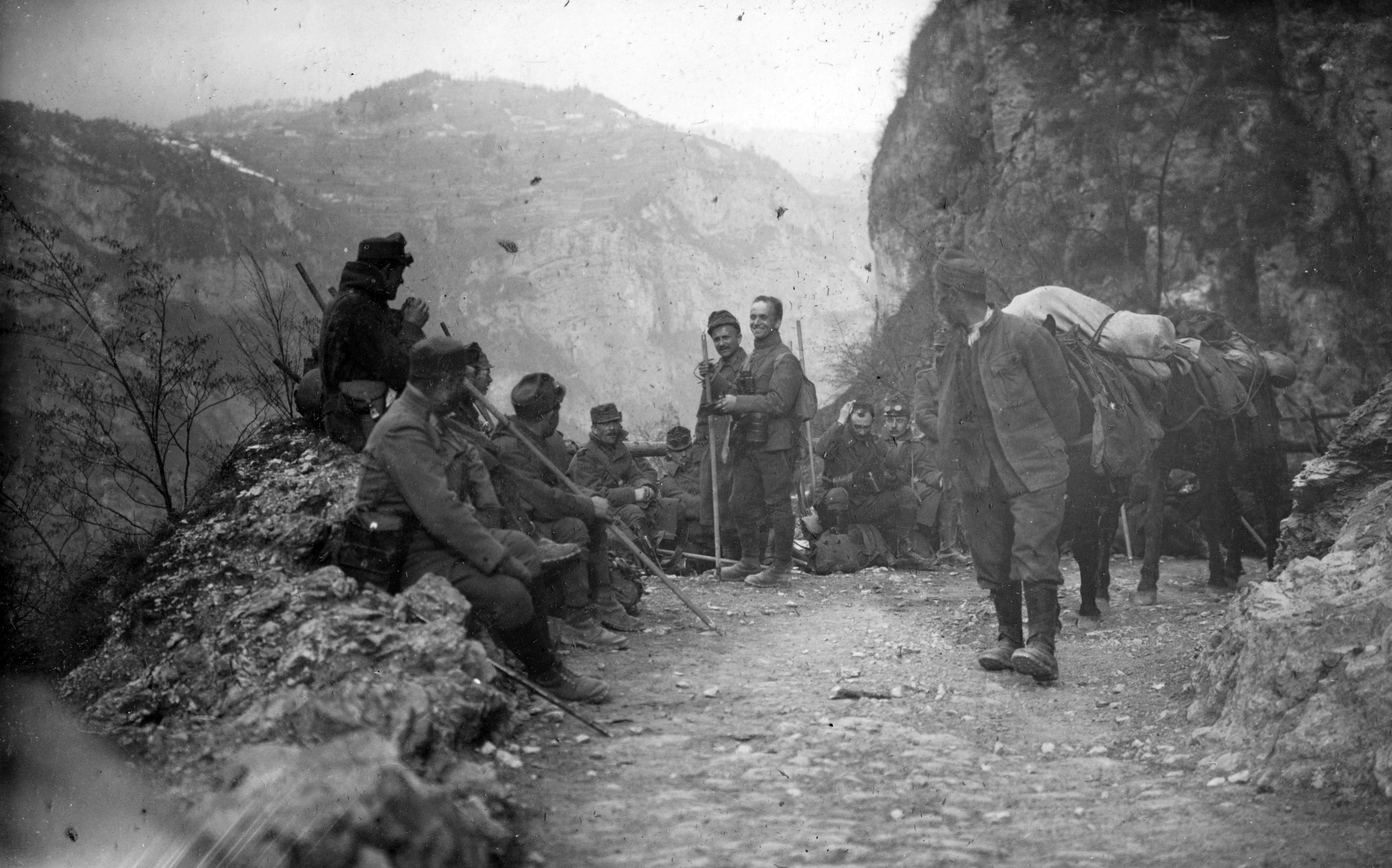 Magyar katonák az olasz fronton