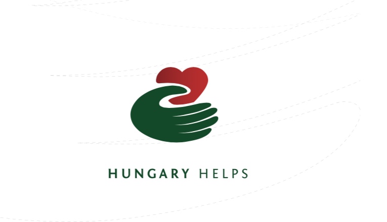 Magyar adomány mellé magyar logó