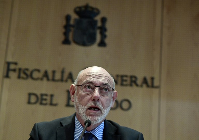 Váratlanul meghalt a spanyol főügyész