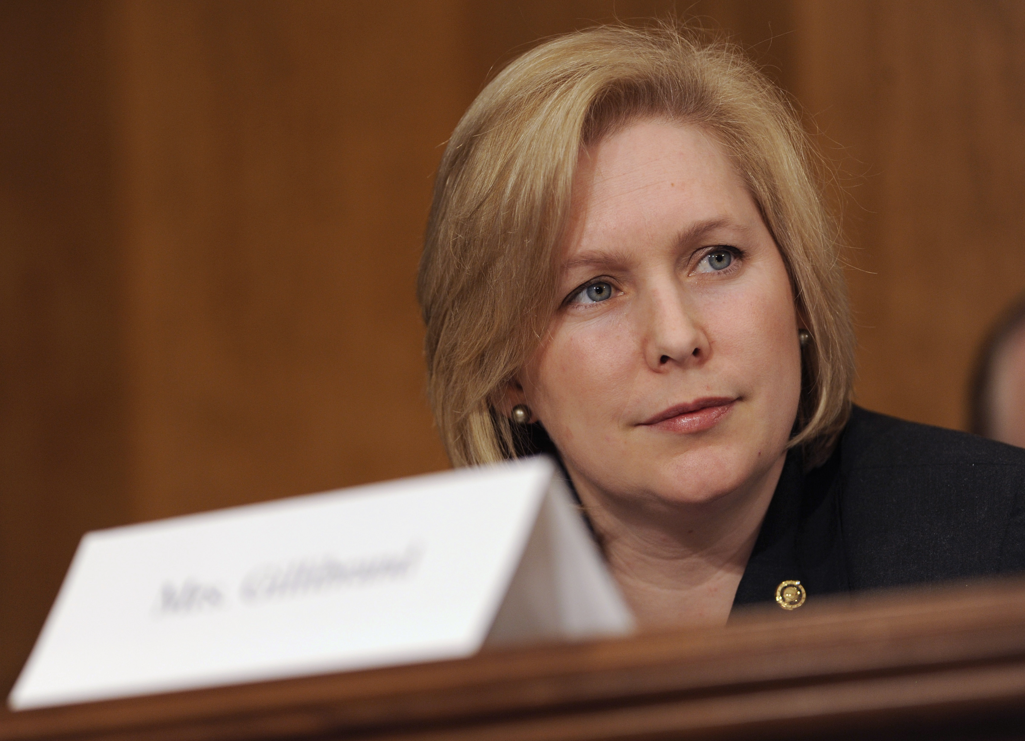 Kirsten Gillibrand demokrata szenátor és elnökjelölt-aspiráns.