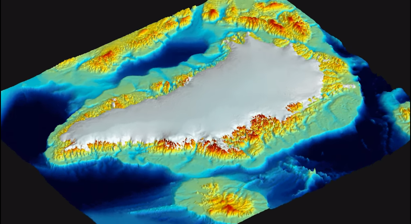 Így festene Grönland jégtakaró nélkül
