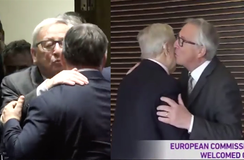 A brüsszeli Júdás csókot lehelt a megváltó orcájára