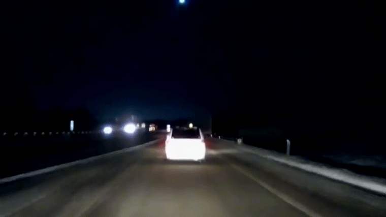 Meteort láttak Michigan felett