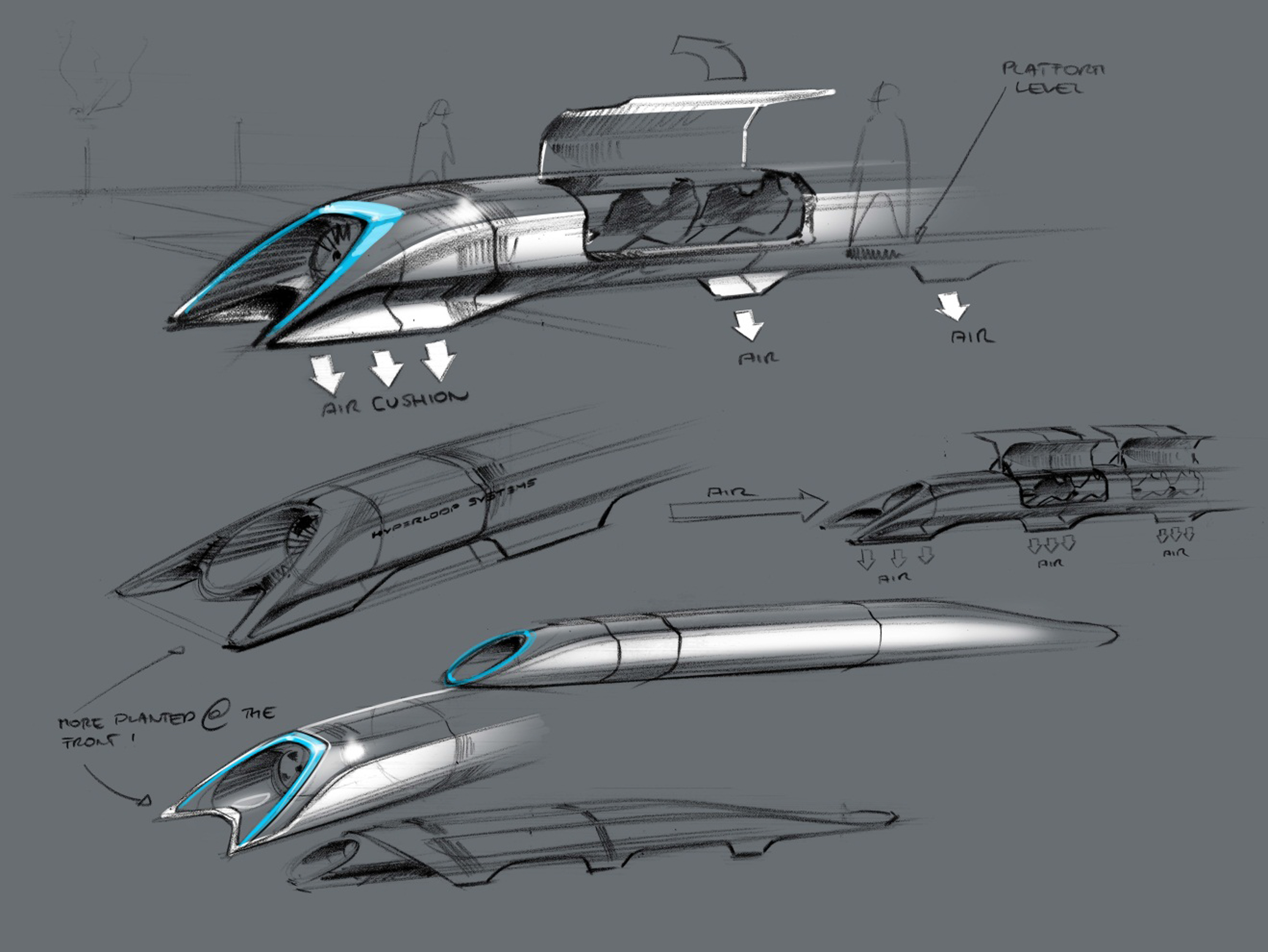 A Hyperloop tervei