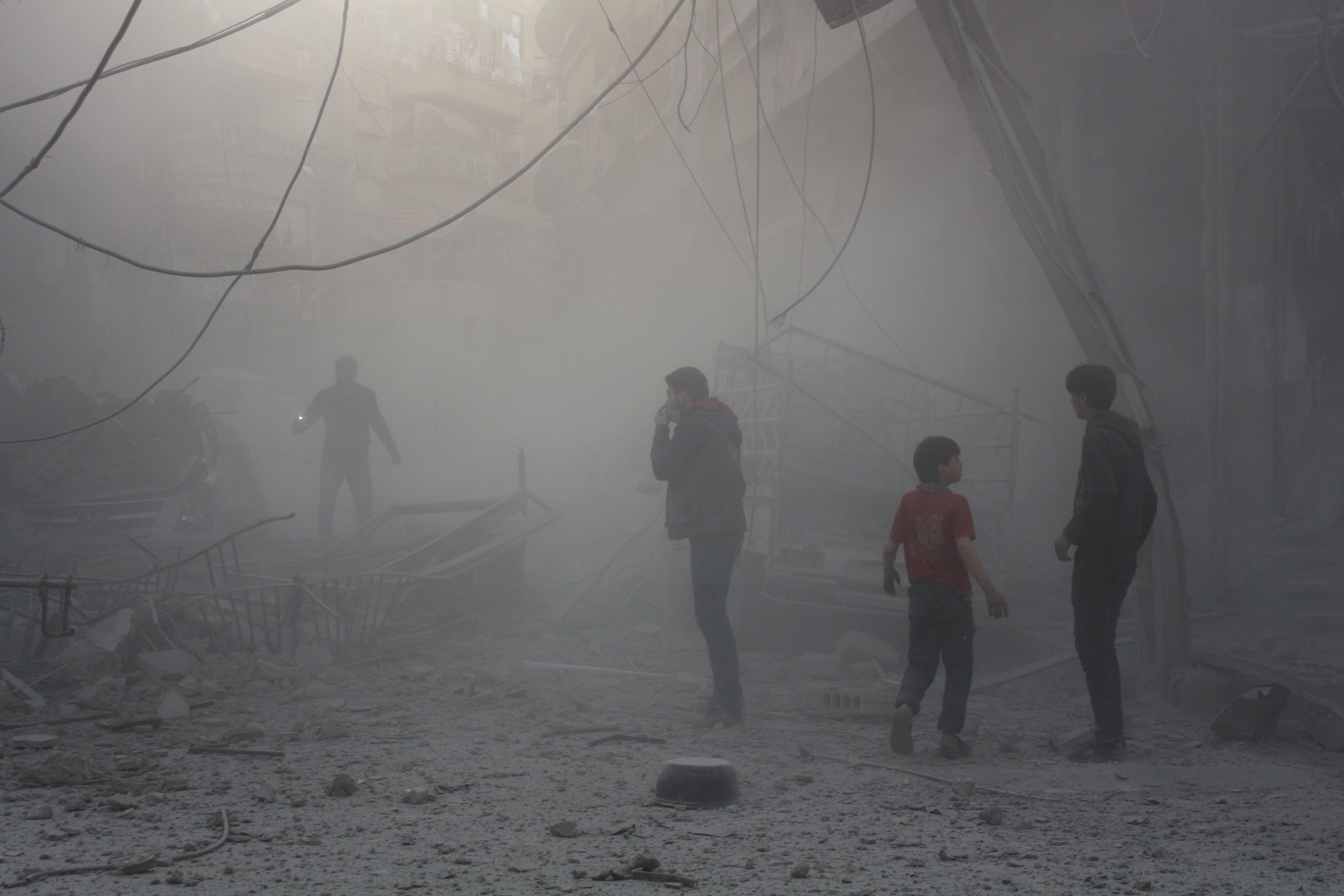 Az USA szerint az orosz légierő bombázott civileket Szíriában