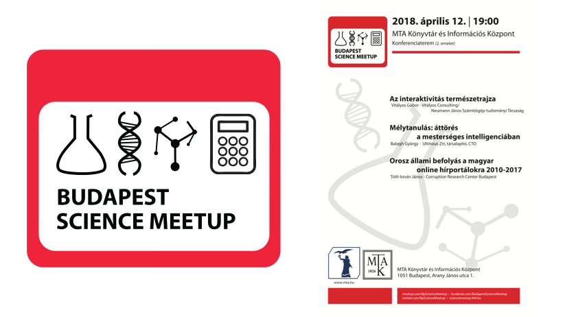 Holnap ismét Budapest Science Meetup!