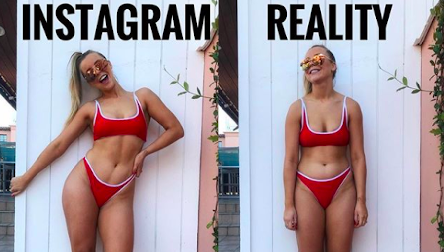 A fitneszblogger, akinek már nagyon elege van az Instagram tökéletesen bársonyos seggeiből