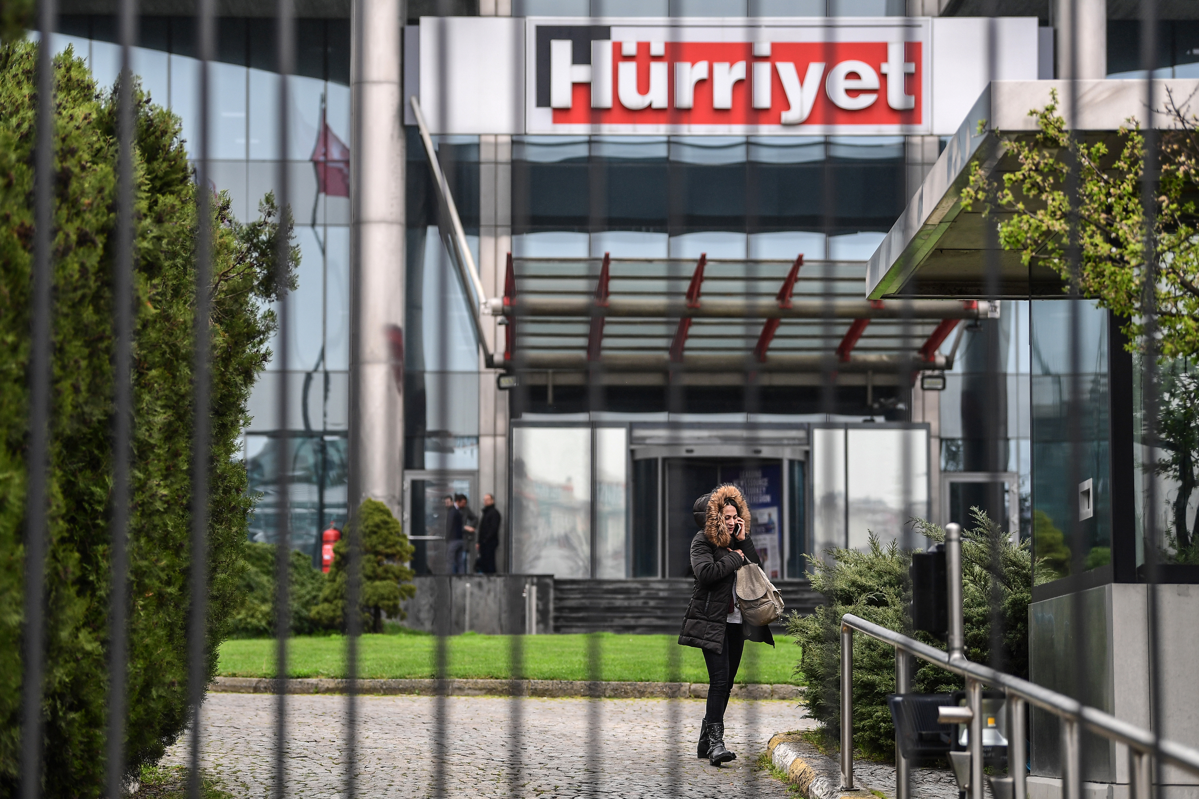 A Hürriyet szerkesztősége Isztambulban