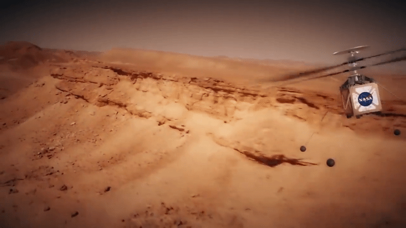 Helikoptert küld a Marsra a NASA