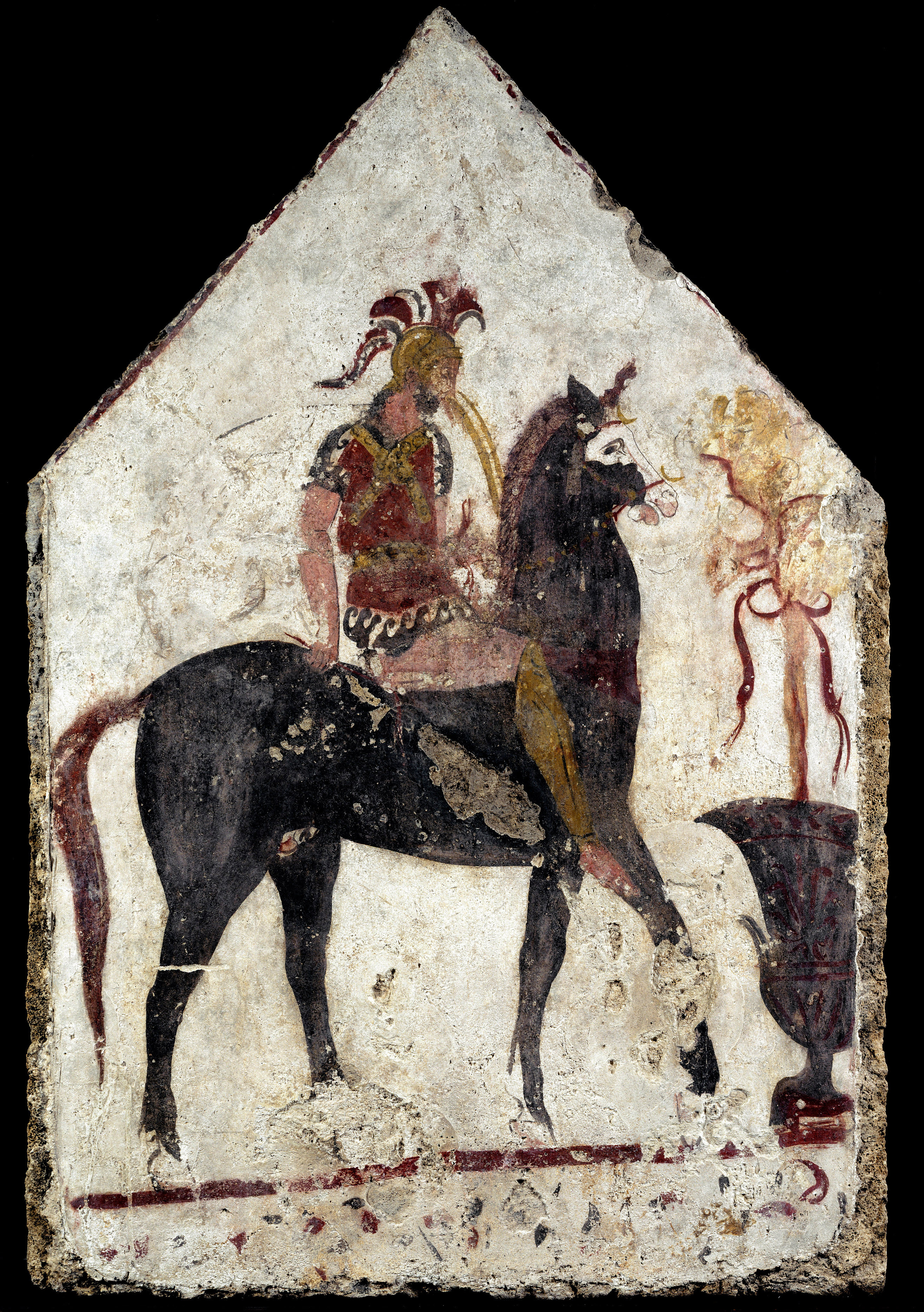 Ókori görög lovas időszámításunk előtti negyedik századból