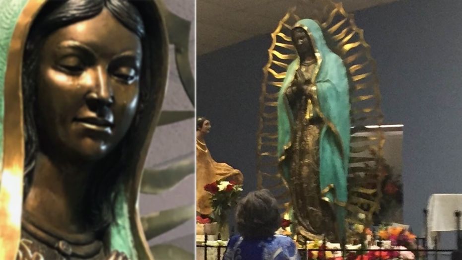 Rózsaillatú olajat könnyezett egy új-mexikói Mária-szobor.