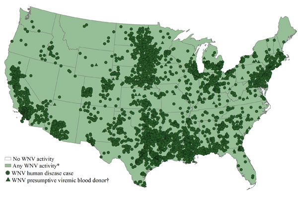 Nyugat-nílusi láz az Egyesült Államokban 2012-ben