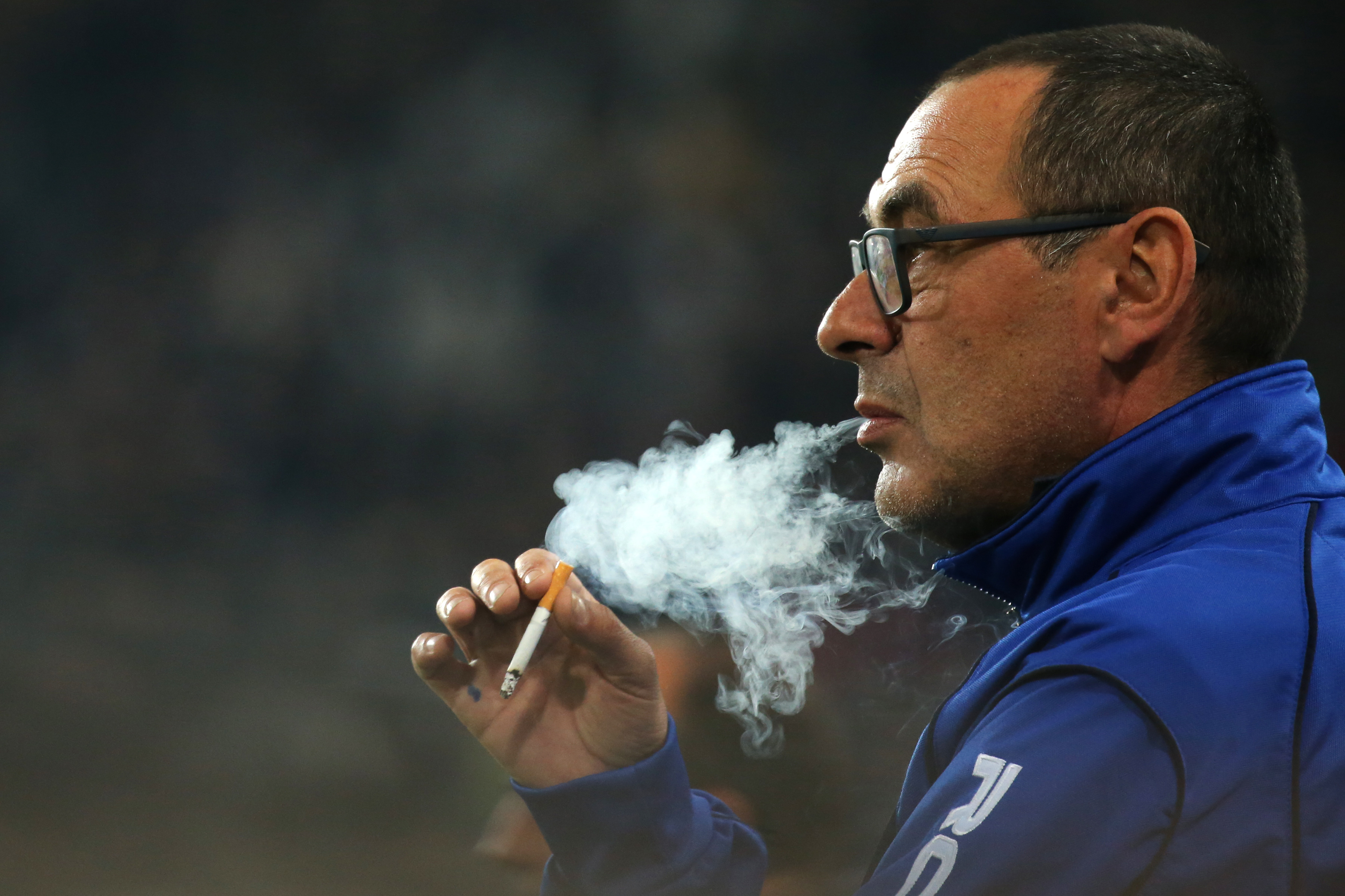 A dohányzás súlyosan károsítja Ön és fodballistái egészségét - Maurizio Sarri